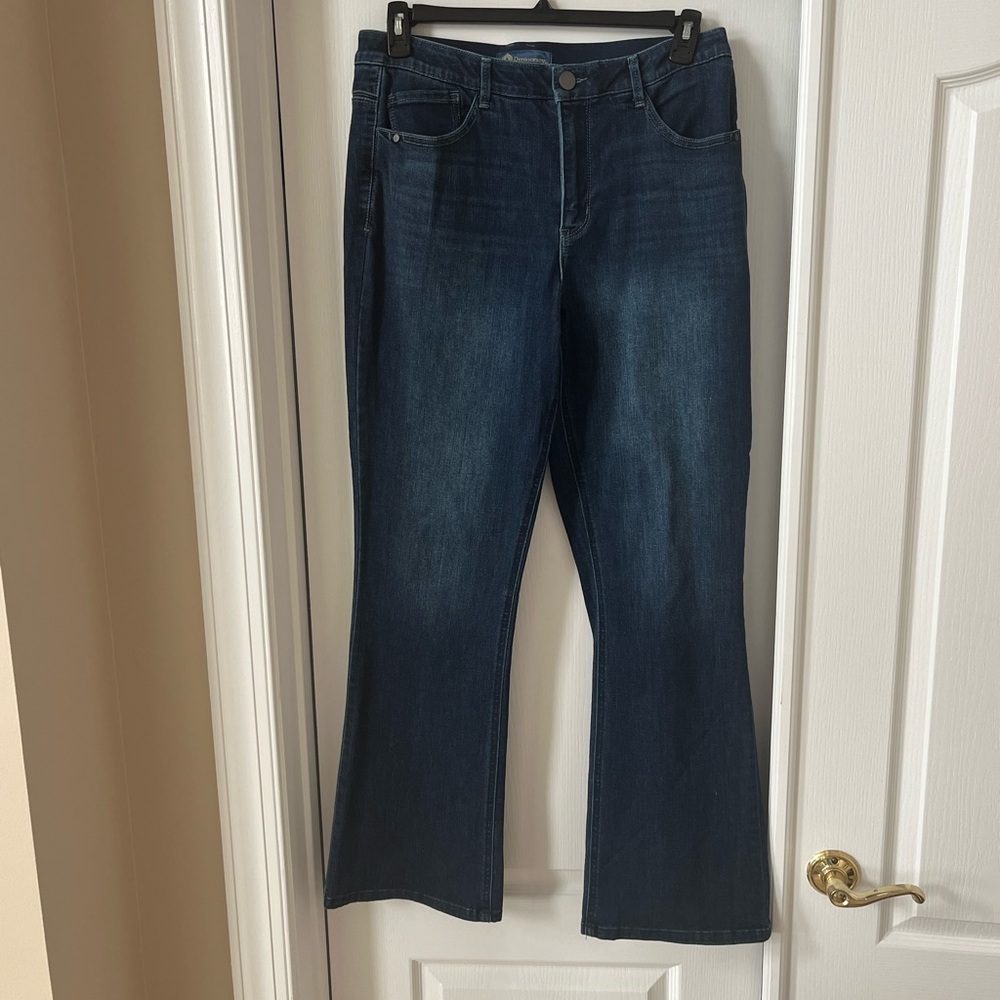 Democracy Dark Blue Flare Jeans